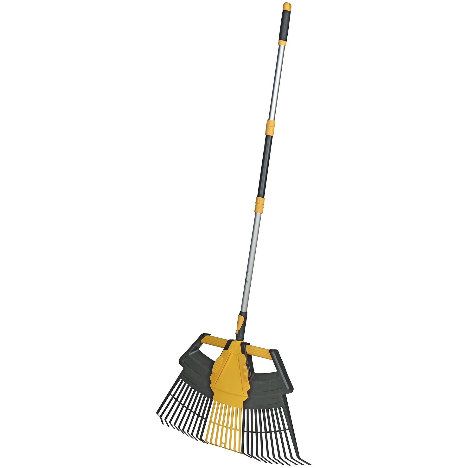 3-In-1 Leaf Rake, Functions as 30In Leaf Rake, 7In Shrub Rake or Leaf Scoops